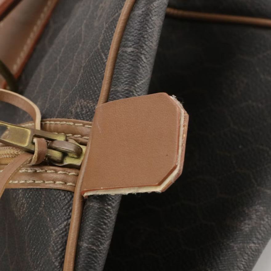 Christian Dior Honeycomb Vintage Boston Duffle Bag