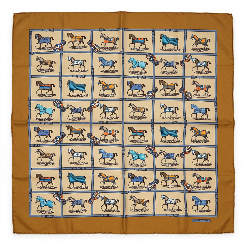 Hermès | Couvertures et Tenues de Jour | Silk Scarf