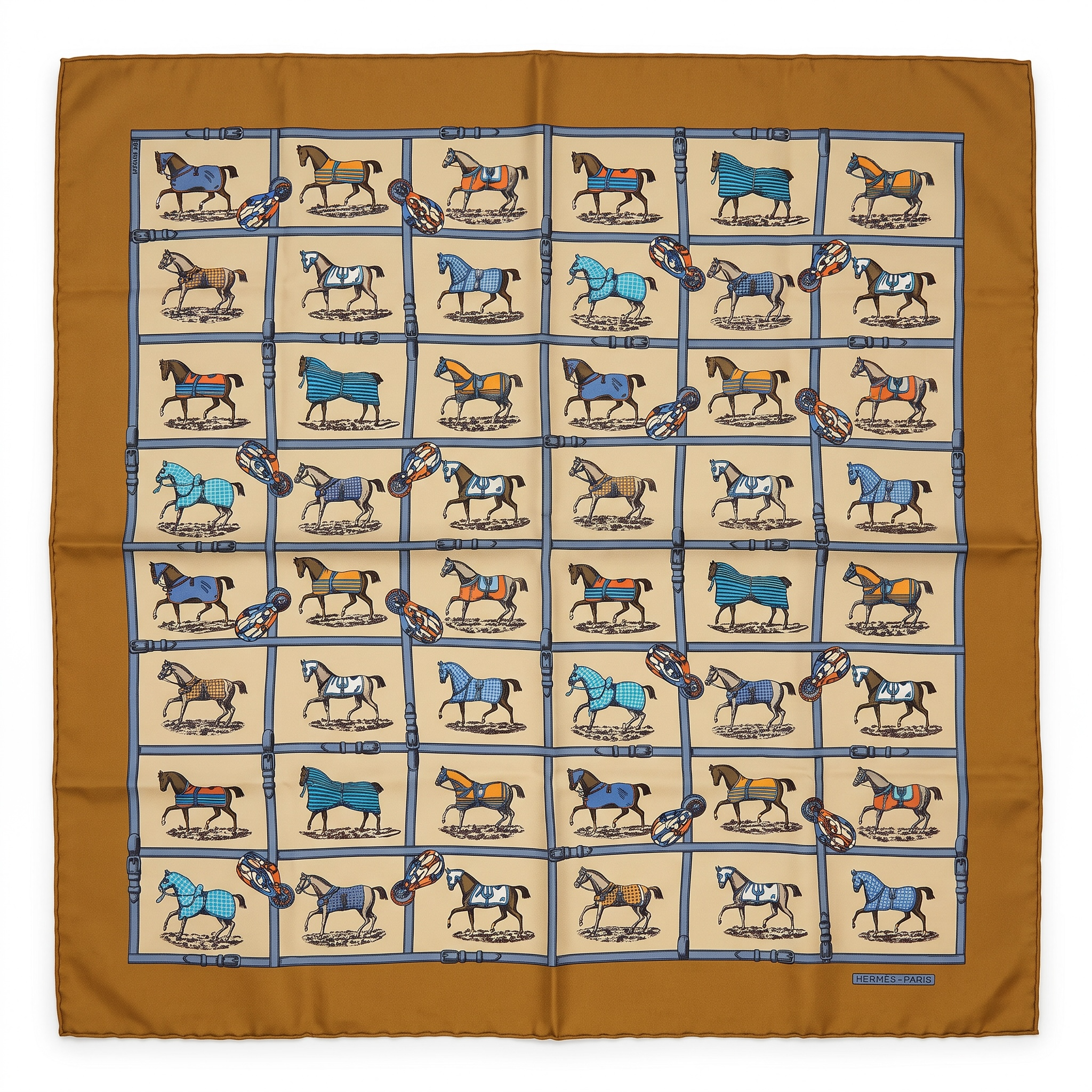 Hermès | Couvertures et Tenues de Jour | Silk Scarf